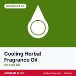 Cooling Herbal Fragrance Oil for Hair Oil