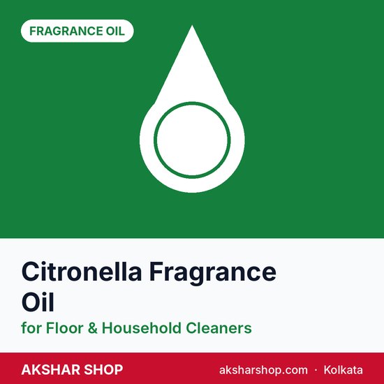 Citronella Fragrance Oil for Floor & Household Cleaners