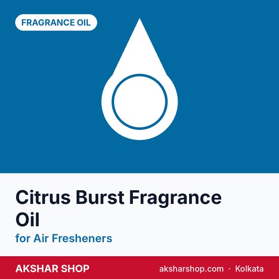 Citrus Burst Fragrance Oil for Air Fresheners