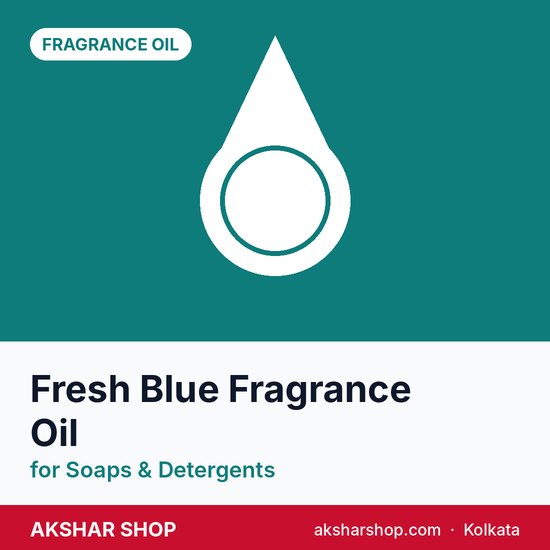 Fresh Blue Fragrance Oil for Soaps & Detergents