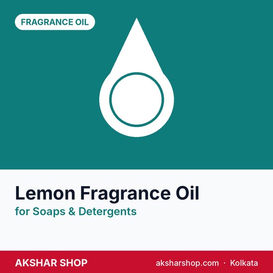Lemon Fragrance Oil for Soaps & Detergents