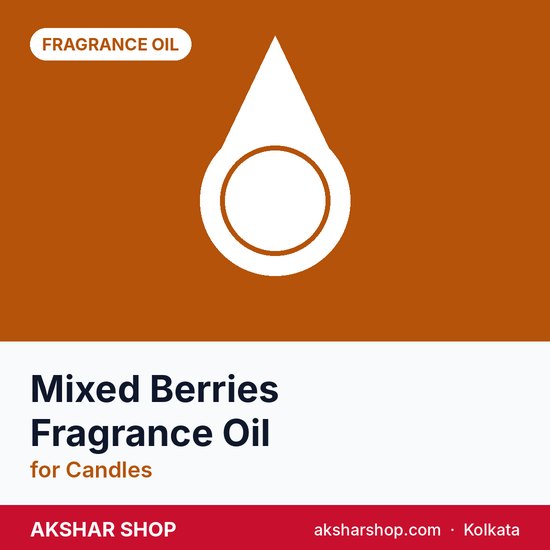 Mixed Berries Fragrance Oil for Candles