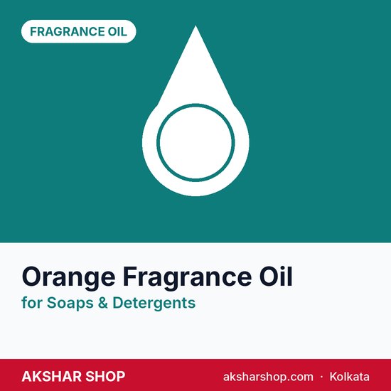 Orange Fragrance Oil for Soaps & Detergents