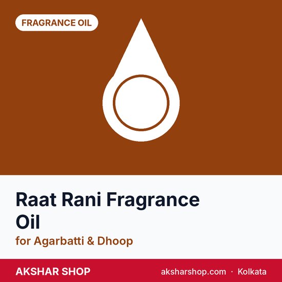 Raat Rani Fragrance Oil for Agarbatti & Dhoop