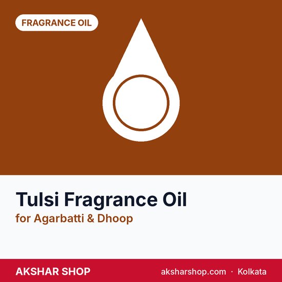 Tulsi Fragrance Oil for Agarbatti & Dhoop